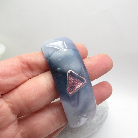Fused Glass Cuff Bracelet - Picture 6 of 15